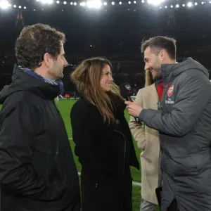 Danielle van de Donk at Arsenal Women's Half-Time: Arsenal v AC Milan, UEFA Europa League 2017-18