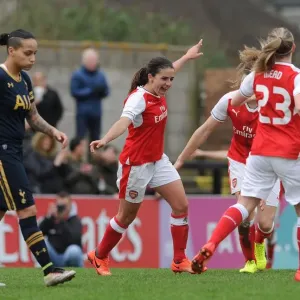 Danielle van de Donk Scores for Arsenal Ladies Against Tottenham Hotspur Ladies in FA Cup 2017