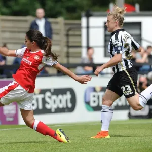 Danielle van de Donk scores Arsenals 1st goal. Arsenal Ladies 2: 0 Notts County Danielle van de Donk scores Arsenals 1st goal. Arsenal Ladies 2: 0 Notts County