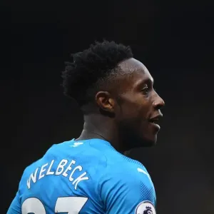 Danny Welbeck in Action: Arsenal vs. Watford, Premier League 2017-18
