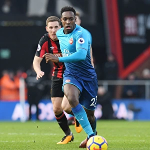 Danny Welbeck in Action: Arsenal vs. AFC Bournemouth, Premier League 2017-18