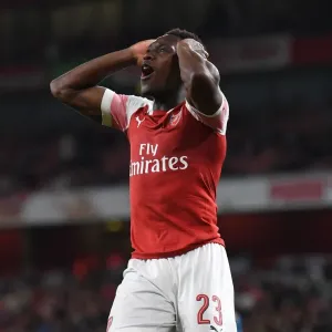 Danny Welbeck in Action: Arsenal vs. Brentford, Carabao Cup 2018-19