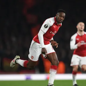 Danny Welbeck in Action: Arsenal vs AC Milan, UEFA Europa League 2018
