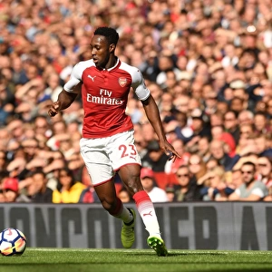 Danny Welbeck in Action: Arsenal vs AFC Bournemouth, Premier League 2017-18