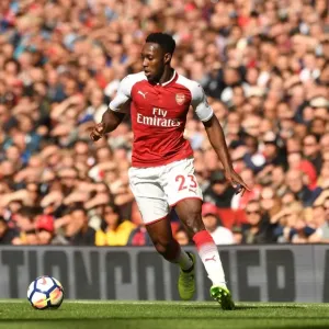 Danny Welbeck in Action: Arsenal vs AFC Bournemouth, Premier League 2017-18