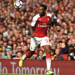 Danny Welbeck in Action: Arsenal vs AFC Bournemouth, Premier League 2017-18
