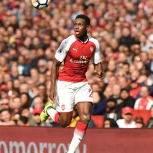 Danny Welbeck in Action: Arsenal vs AFC Bournemouth, Premier League 2017-18