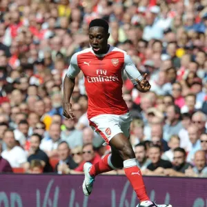Danny Welbeck in Action Print, Arsenal vs Everton 2016-17