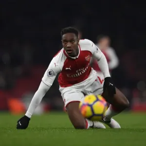 Danny Welbeck in Action: Arsenal vs Manchester City, Premier League 2017-18