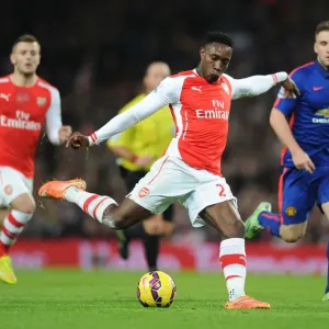 Danny Welbeck in Action: Arsenal vs Manchester United, Premier League 2014-15 Danny Welbeck in Action: Arsenal vs Manchester United, Premier League 2014-15