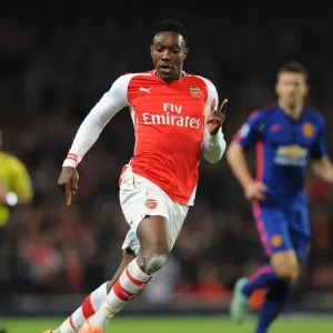 Danny Welbeck in Action: Arsenal vs Manchester United, Premier League 2014-15 Danny Welbeck in Action: Arsenal vs Manchester United, Premier League 2014-15