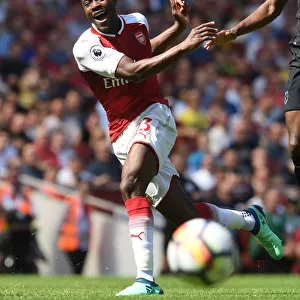 Danny Welbeck in Action: Arsenal vs West Ham United, Premier League 2017-18