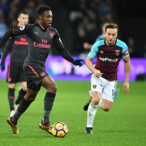Danny Welbeck in Action: West Ham United vs. Arsenal, Premier League 2017-18 Danny Welbeck in Action: West Ham United vs. Arsenal, Premier League 2017-18