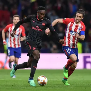 Danny Welbeck (Arsenal) Gabi (Atletico). Atletico Madrid 1: 0 Arsenal Danny Welbeck (Arsenal) Gabi (Atletico). Atletico Madrid 1: 0 Arsenal