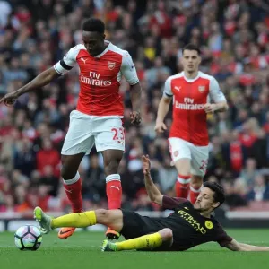 Danny Welbeck (Arsenal) Jesus Navas (Man City) Danny Welbeck (Arsenal) Jesus Navas (Man City)