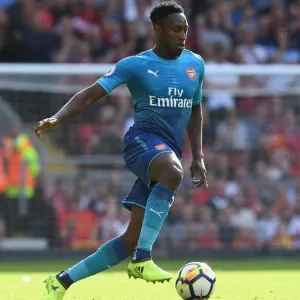 Danny Welbeck (Arsenal). Liverpool 4: 0 Arsenal. Premier League. Anfield, Liverpool