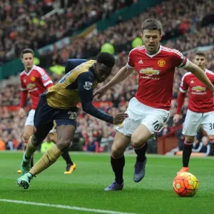 Danny Welbeck (Arsenal) Michael Carrick (Man Utd). Manchester United 3: 2 Arsenal Danny Welbeck (Arsenal) Michael Carrick (Man Utd). Manchester United 3: 2 Arsenal