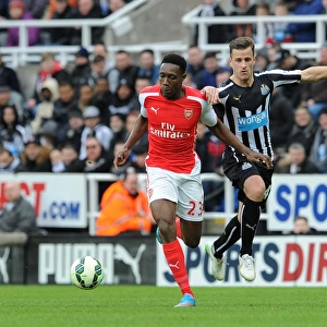 Danny Welbeck (Arsenal) Ryan Taylor (Newcastle). Newcastle United 1: 2 Arsenal. Barclays