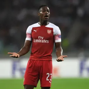 Danny Welbeck Faces Off Against Micel of Qarabag in Arsenal's Europa League Clash Danny Welbeck Faces Off Against Micel of Qarabag in Arsenal's Europa League Clash