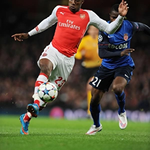 Danny Welbeck Outsmarts Wallace: Arsenal's Thrilling Champions League Triumph Over Monaco (2015)