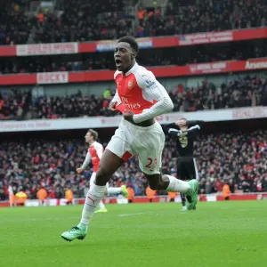 Season 2015-16 Prints: Arsenal v Leicester City 2015-16