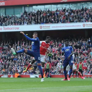 Danny Welbeck Scores Dramatic Goal Past Chris Smalling: Arsenal vs Manchester United, Premier League 2016-17 Danny Welbeck Scores Dramatic Goal Past Chris Smalling: Arsenal vs Manchester United, Premier League 2016-17