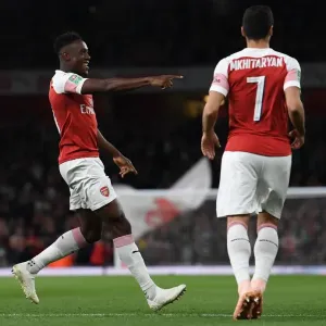 Danny Welbeck Scores First Goal: Arsenal vs. Brentford, Carabao Cup 2018-19