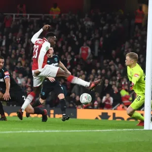 Season 2017-18 Prints: Arsenal v West Ham United - Carabao Cup 2017-18