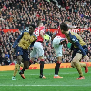 Danny Welbeck Scores the Upset: Manchester United vs. Arsenal, Premier League 2015/16 Danny Welbeck Scores the Upset: Manchester United vs. Arsenal, Premier League 2015/16
