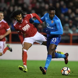 Danny Welbeck vs Armand Traore: Clash in the FA Cup Third Round - Nottingham Forest vs Arsenal Danny Welbeck vs Armand Traore: Clash in the FA Cup Third Round - Nottingham Forest vs Arsenal