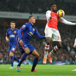 Danny Welbeck vs. Chris Smalling: A Battle for Ball Possession (Arsenal v Manchester United, 2014-15) Danny Welbeck vs. Chris Smalling: A Battle for Ball Possession (Arsenal v Manchester United, 2014-15)