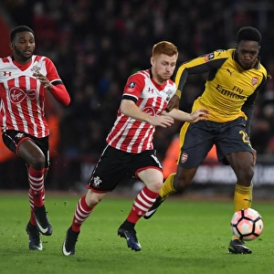 Danny Welbeck vs Harrison Reed: Clash in the FA Cup Fourth Round - Southampton vs Arsenal