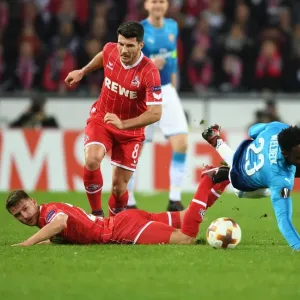 Danny Welbeck vs. Milos Mere: A Battle in the UEFA Europa League between Arsenal and 1. FC Koln Danny Welbeck vs. Milos Mere: A Battle in the UEFA Europa League between Arsenal and 1. FC Koln