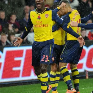 Danny Welbeck's Goal: Swansea vs. Arsenal, Premier League 2014-15