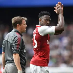 Danny Welbeck's Injured Exit: Chelsea vs. Arsenal, Premier League 2017-18 Danny Welbeck's Injured Exit: Chelsea vs. Arsenal, Premier League 2017-18