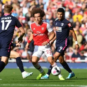 David Luiz in Action: Arsenal vs. AFC Bournemouth, Premier League 2019-20 David Luiz in Action: Arsenal vs. AFC Bournemouth, Premier League 2019-20