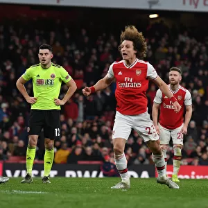 David Luiz in Action: Arsenal vs Sheffield United, Premier League 2020