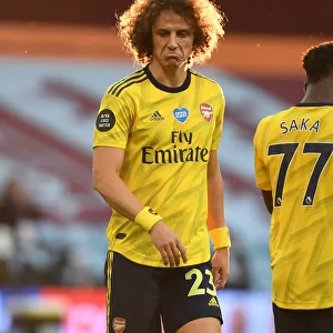 David Luiz in Action: Aston Villa vs. Arsenal, Premier League 2019-2020