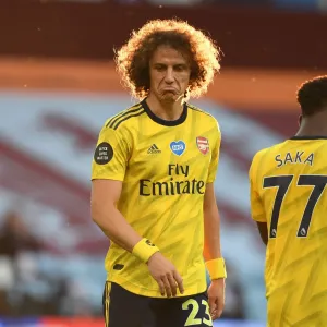 David Luiz in Action: Aston Villa vs. Arsenal, Premier League 2019-2020