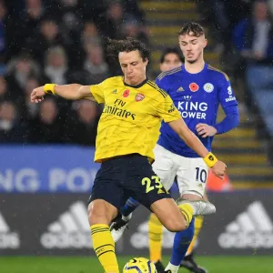 David Luiz in Action: Leicester City vs. Arsenal, Premier League 2019-20