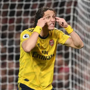 David Luiz in Action: Manchester United vs. Arsenal, Premier League 2019-20