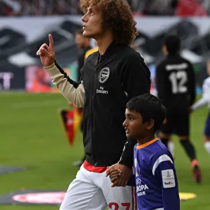 David Luiz Prepares for Arsenal's Europa League Clash Against Eintracht Frankfurt