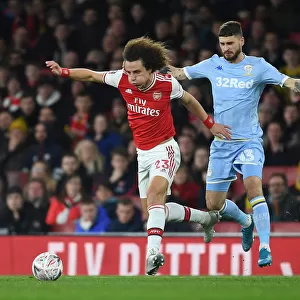 David Luiz: Unwavering Concentration in Arsenal's FA Cup Battle against Leeds United