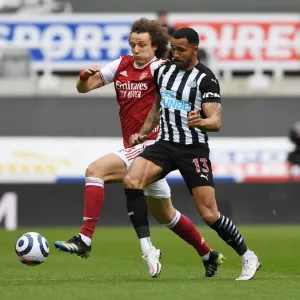 David Luiz vs Callum Wilson: A Battle in Empty St. James Park - Newcastle United vs Arsenal, Premier League 2021
