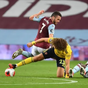 David Luiz vs John McGinn: A Football Showdown in the Aston Villa vs Arsenal Premier League Clash