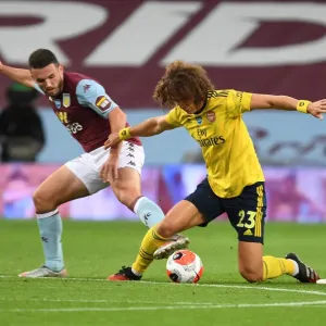 David Luiz vs. John McGinn: Intense Clash Between Aston Villa and Arsenal in Premier League