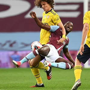 David Luiz vs. Mbwana Samatta: A Premier League Battle at Villa Park
