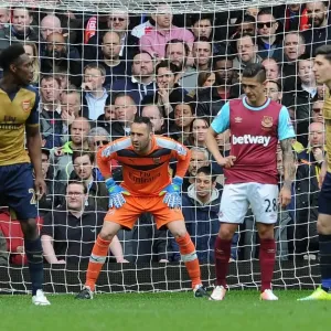 David Ospina (Arsenal). West Ham United 3: 3 Arsenal