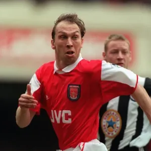 David Platt in Action Print - Arsenal FC