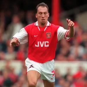 David Platt Print - Arsenal Football Club Official Photograph
